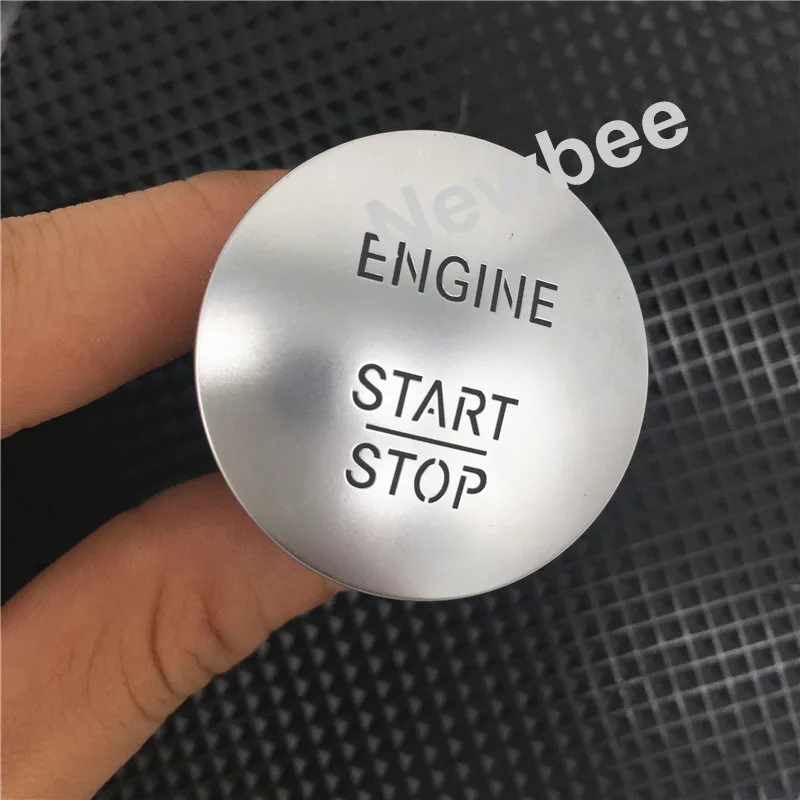 Newbee универсальный для Mercedes Benz Keyless Go Start Stop двигатель Кнопка зажигания Крышка C200 A45 G55 S63 ML350 GLK350 S350