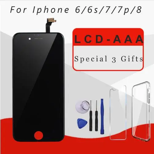 AAA качественный ЖК экран для iphone 6 замена дисплея в сборе с оригинальным