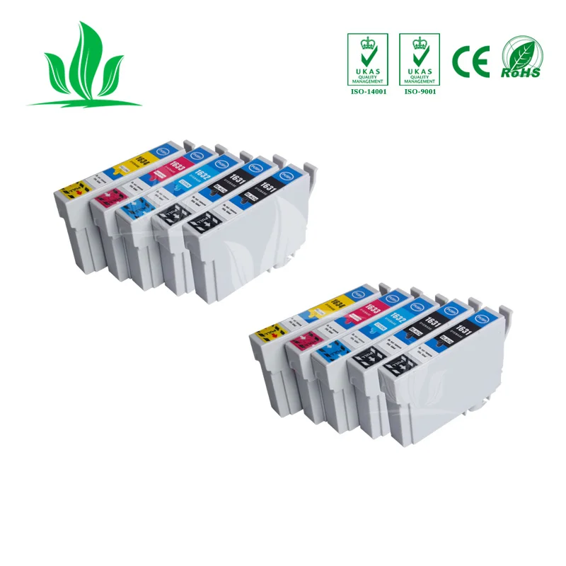 10 шт. 1631xl 1634xl чернильный картридж совместим с Epson рабочей силы WF 2010W 2510WF 2520 2530WF 2540