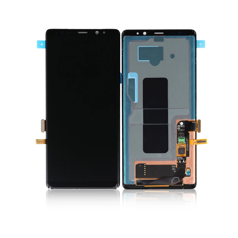 10 шт./лот для Samsung Galaxy Note 8 LCD с кодирующий преобразователь сенсорного экрана в