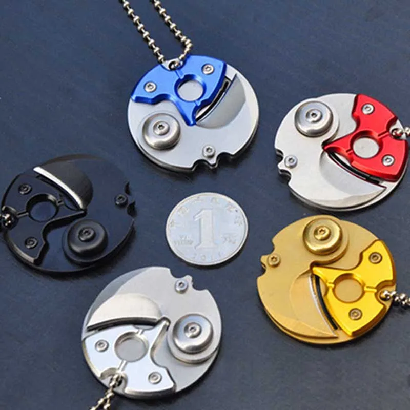 Портативный мини складной клинок нож для выживания тактический EDC уличный