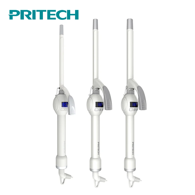 PRITECH 9mm Electric Hair Curler Roller Professional Ceramic Curling Iron Wand Fashion Styling Tools | Красота и здоровье