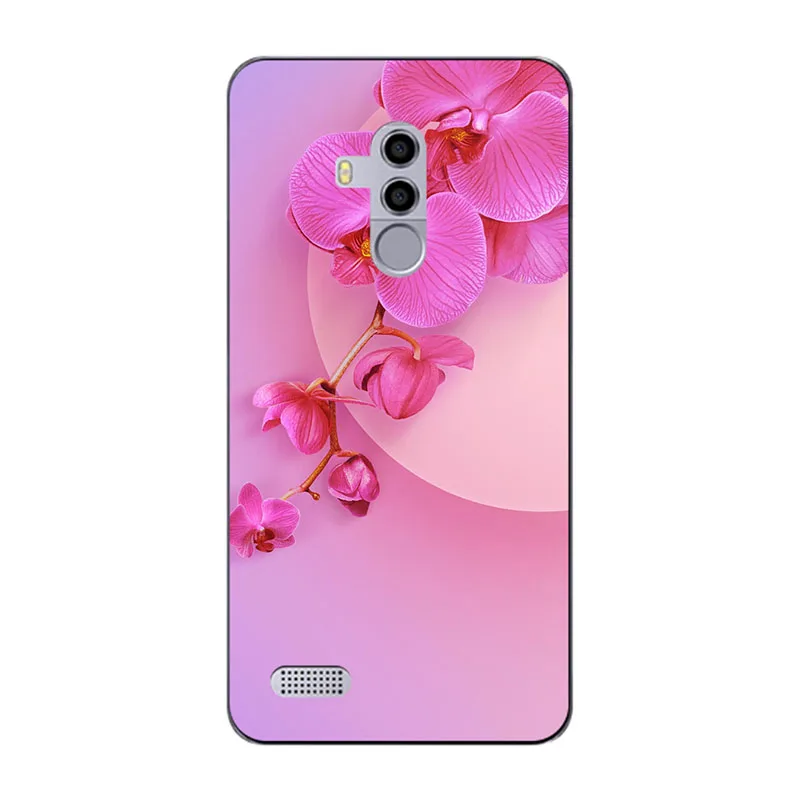 Милый модный чехол с цветочным рисунком для Leagoo T8S 5," чехол с рисунком для телефона мягкий чехол с изображением животных для Leagoo T8S 5,5"