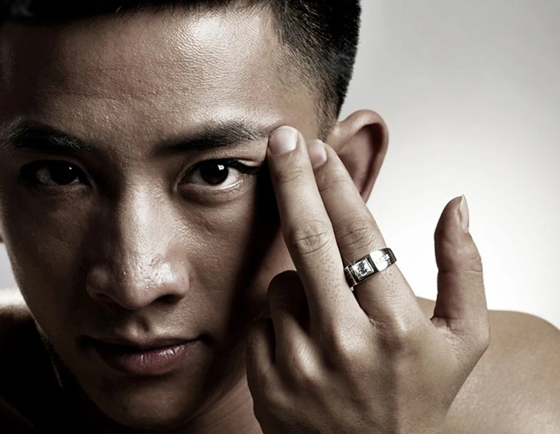 925 пробы серебряные обручальные кольца мужские ювелирные изделия