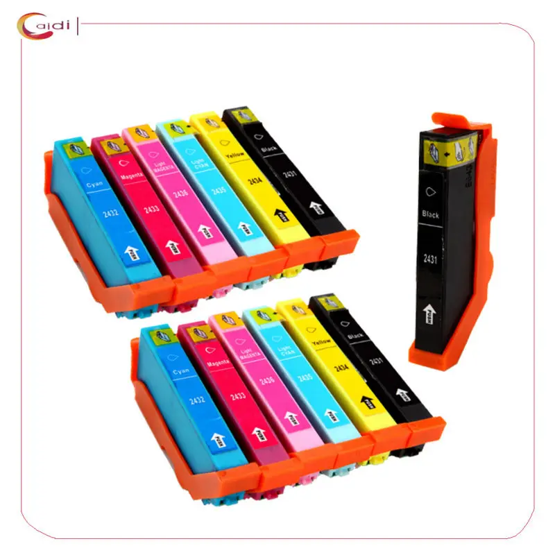 13 шт. совместимый чернильный картридж T2431 24XL для Epson|ink cartridge|compatible ink cartridgeink cartridge for