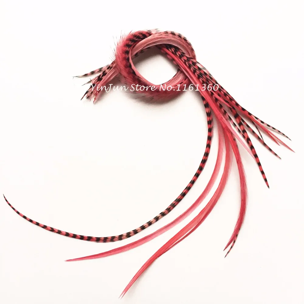 Стайлинг волос 6 12 дюймов 10 шт. окрашенный светильник цвет коралловый красный