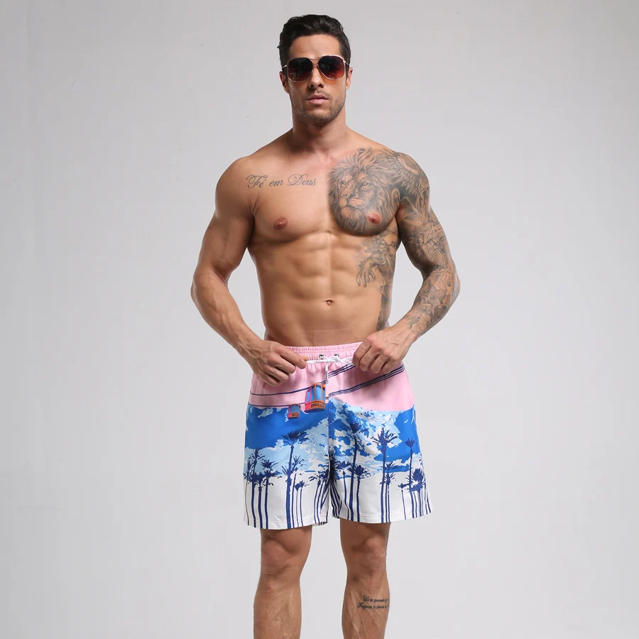Летние мужские пляжные шорты для серфинга спортивные штаны Maillot De Bain Бермуды