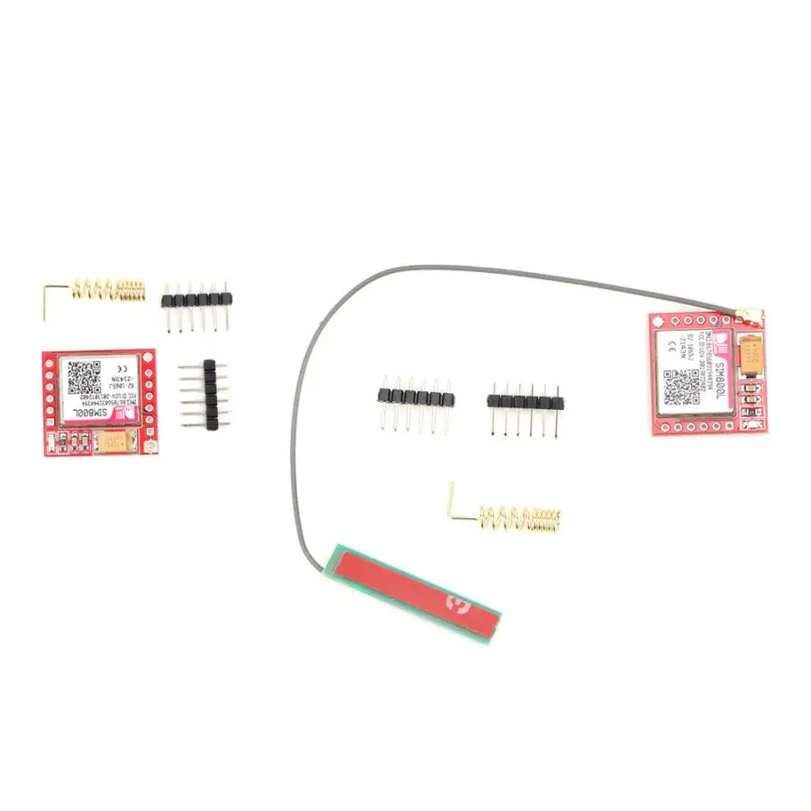 SIM800L GPRS плата GSM Модуль Kit карта MicroSIM TTL последовательный порт пружинная антенна с
