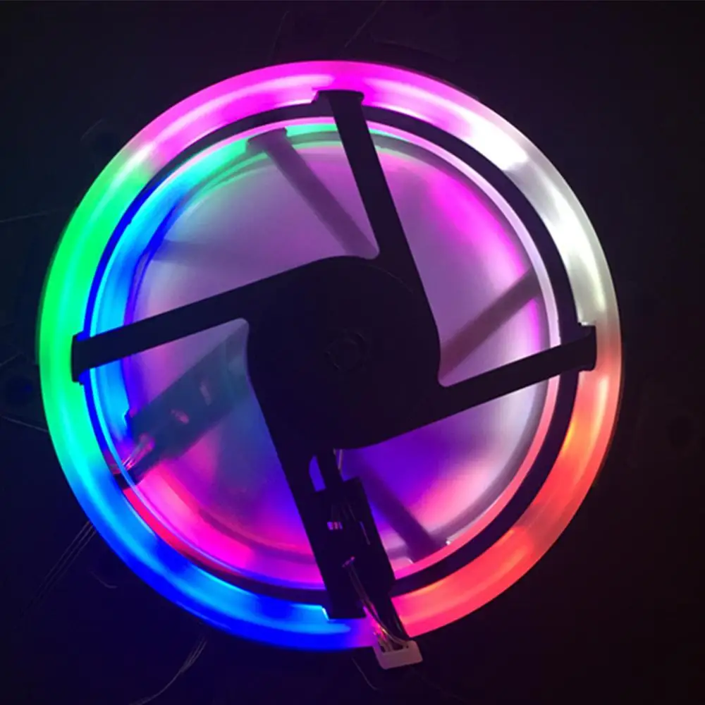 Вентилятор для охлаждения компьютера 20 мм с подсветкой чехол ПК регулируемая