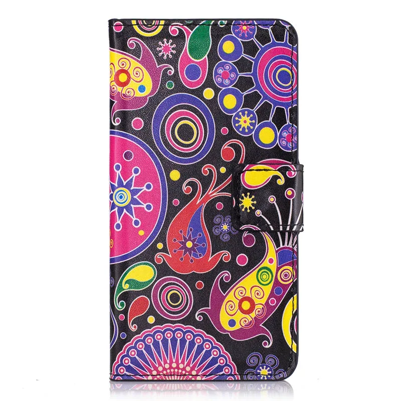 Модный чехол-книжка с откидной крышкой для Xiaomi 5X A1 Redmi 4A 4X3 3S 5 Plus Prime Note 4 4X 5A глобальная версия кожаный чехол-бумажник с цветами - Цвет: Fish