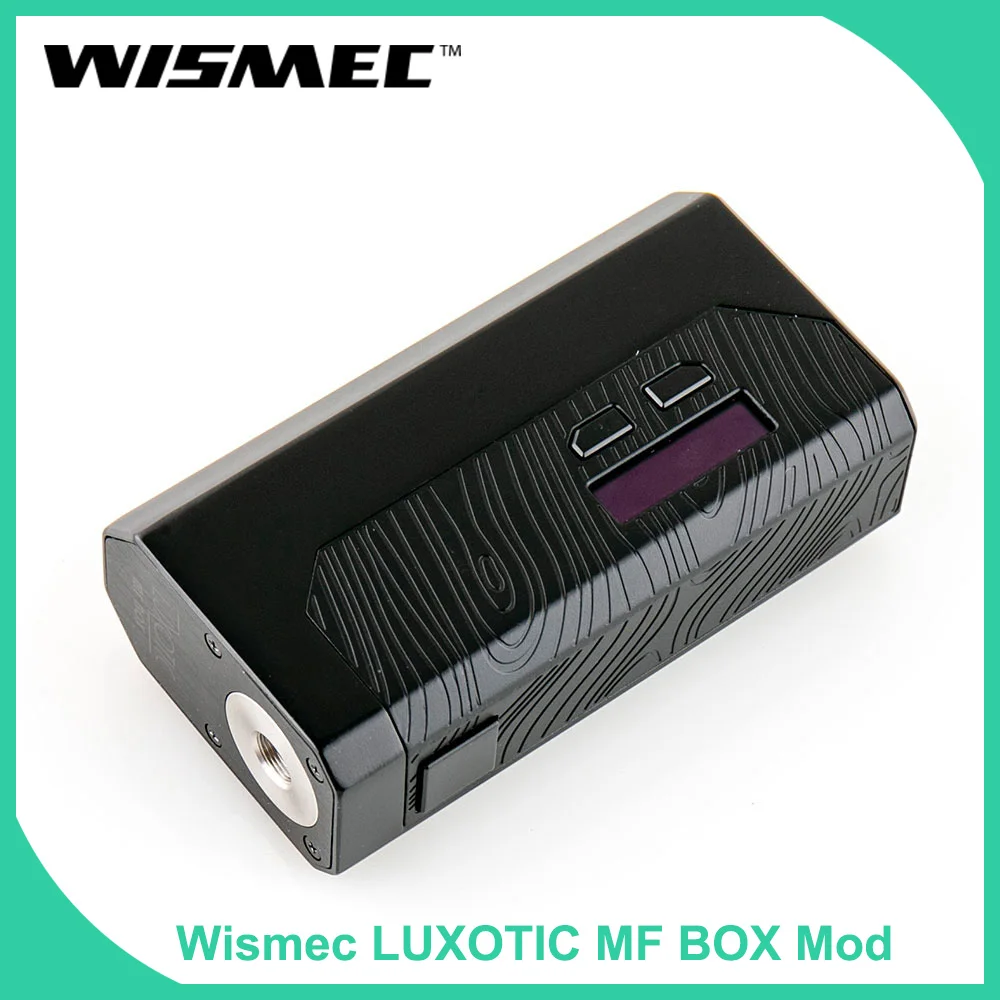 Оригинал Wismec Luxotic MF Box Mod 100 Вт 7 мл Squonk электронная жидкость емкость 510 нить