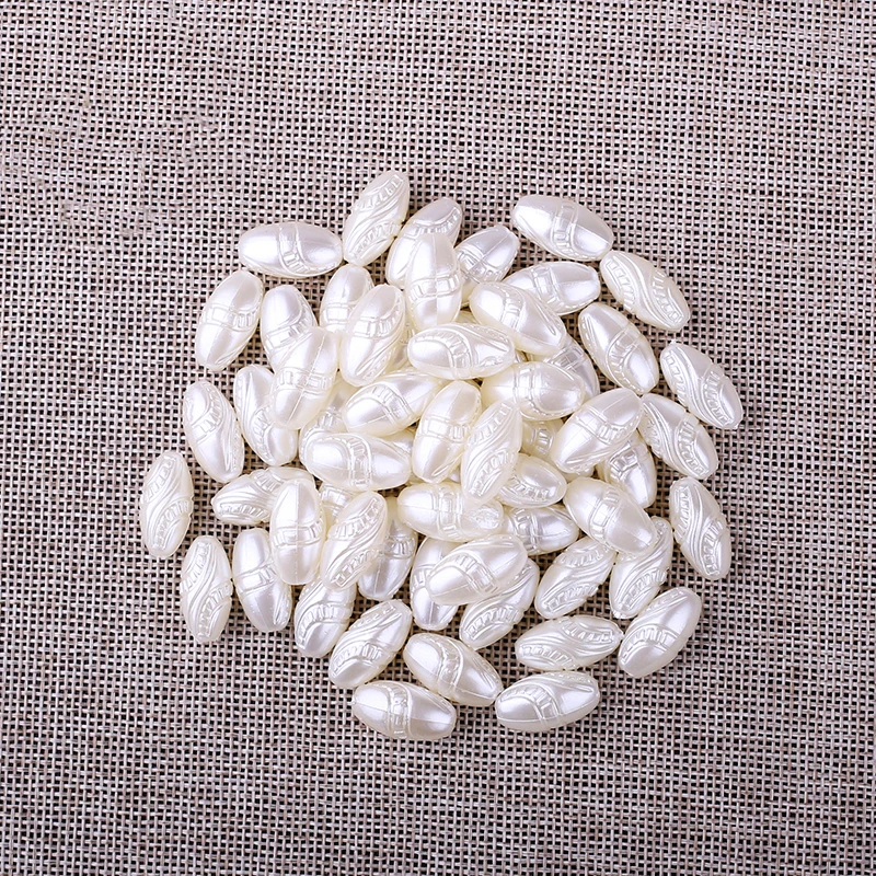 Прямые Овальные Рисовые бусины аксессуары ручной работы 60 шт./лот имитация