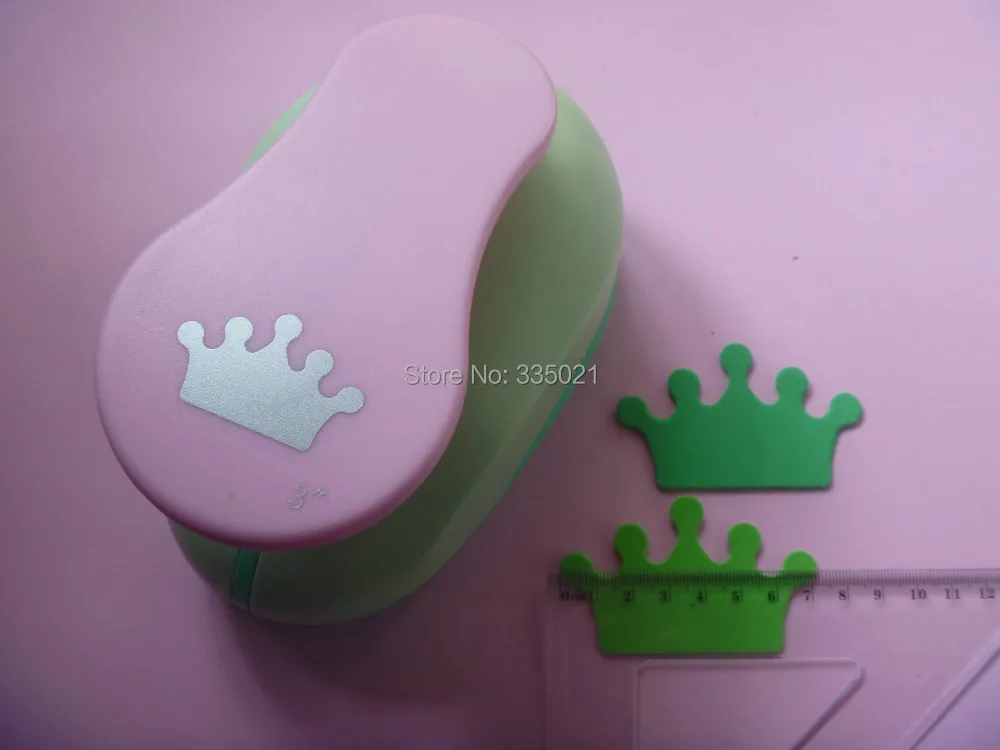 Бесплатная доставка 3 &quot(7 6 см) в форме короны Форма EVA пены Удар DIY удар пробойник