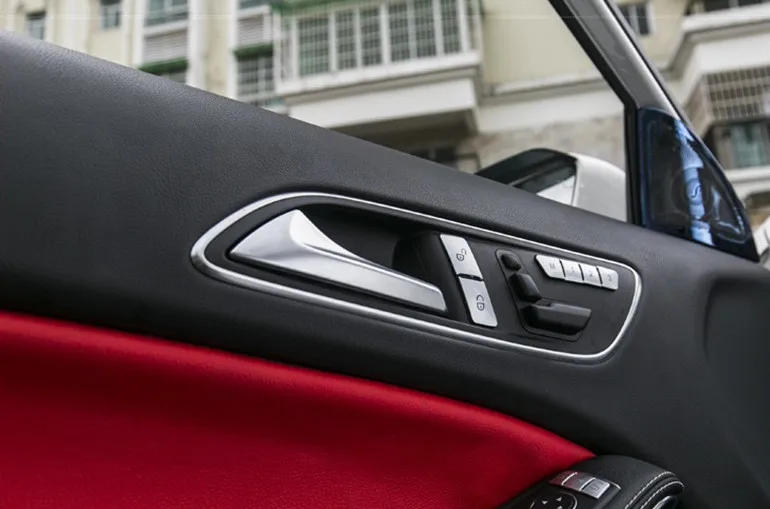 ABS хромированный чехол с кнопкой регулировки сиденья для Mercedes Benz W204 W205 W212 W218 X204 X166