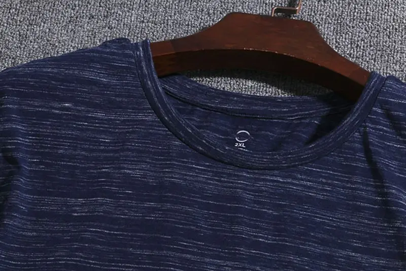Большие размеры 11XL 12XL большие мужские полосатые футболки с коротким рукавом более размера летняя футболка хлопковые дышащие свободные 9XL 10XL Топы