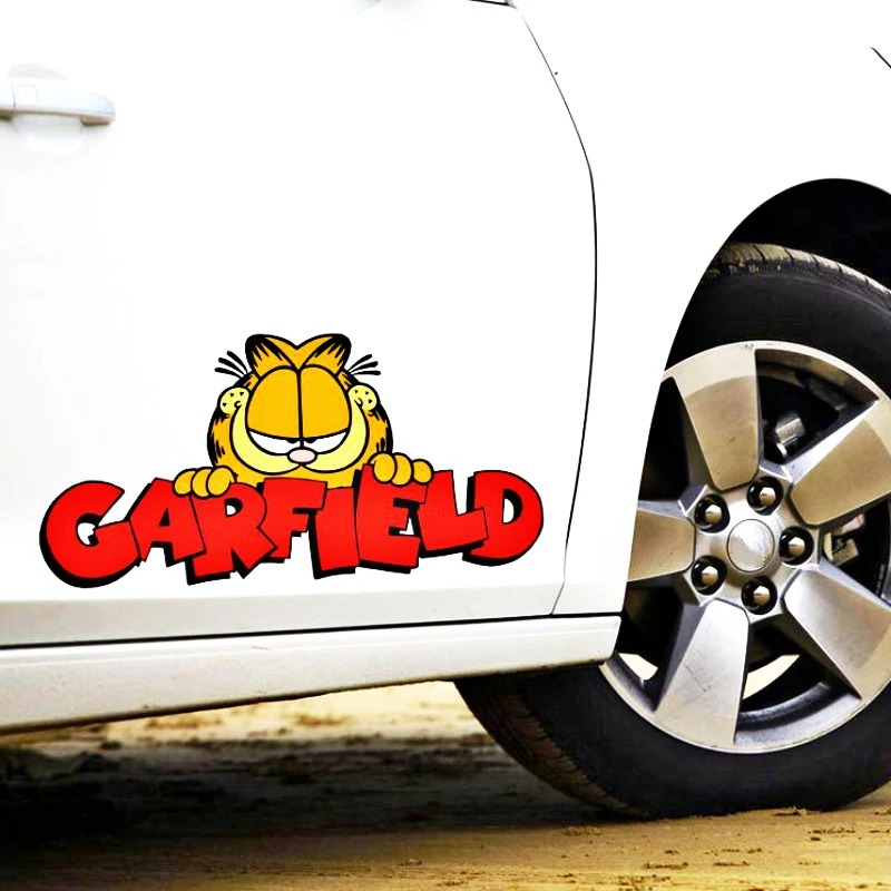 Автомобильные аксессуары Volkrays забавные автомобильные наклейки Garfield наклейка