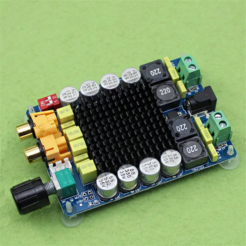 TDA7498 класс D 2X100 Вт двухканальный АУДИО стерео усилитель доска 80 Вт+ 80 Вт Цифровой усилитель плата модуль