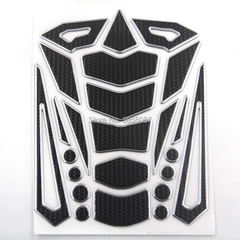 FASP Tank Pad Protector Sticker For Motorcycle Universal Fishbone 3D Rubber sticker | Автомобили и мотоциклы