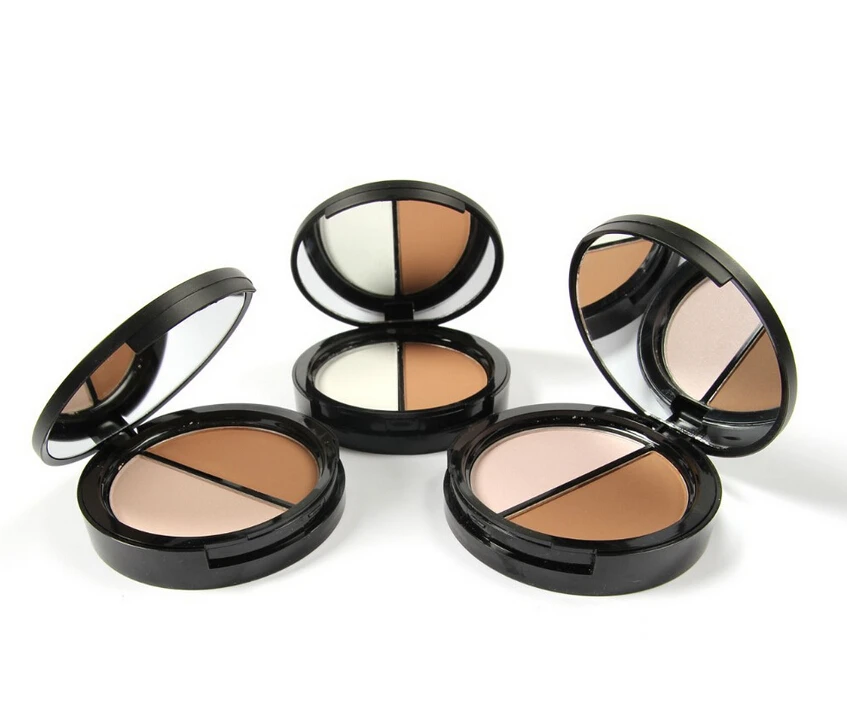 Матовая контур Палитры двойной Цвет голый Studio бронзатор Косметическая пудра