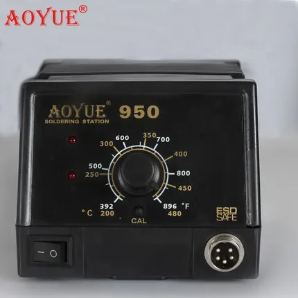 Aoyue 950 SMD антистатический термостат Регулируемая IC паяльная станция горячий Пинцет ремонтная паяльная станция
