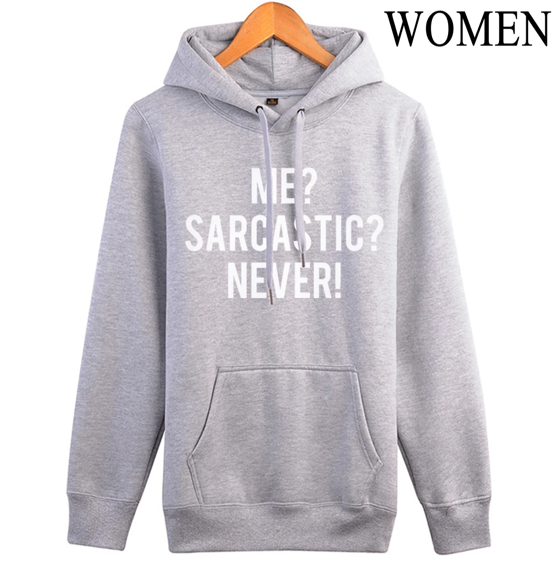 Костюмы femme брендовые пуловеры S-XXL на осень-зиму флисовые толстовки с капюшоном я язвить не толстовка Для женщин Мода Фитнес-толстовка