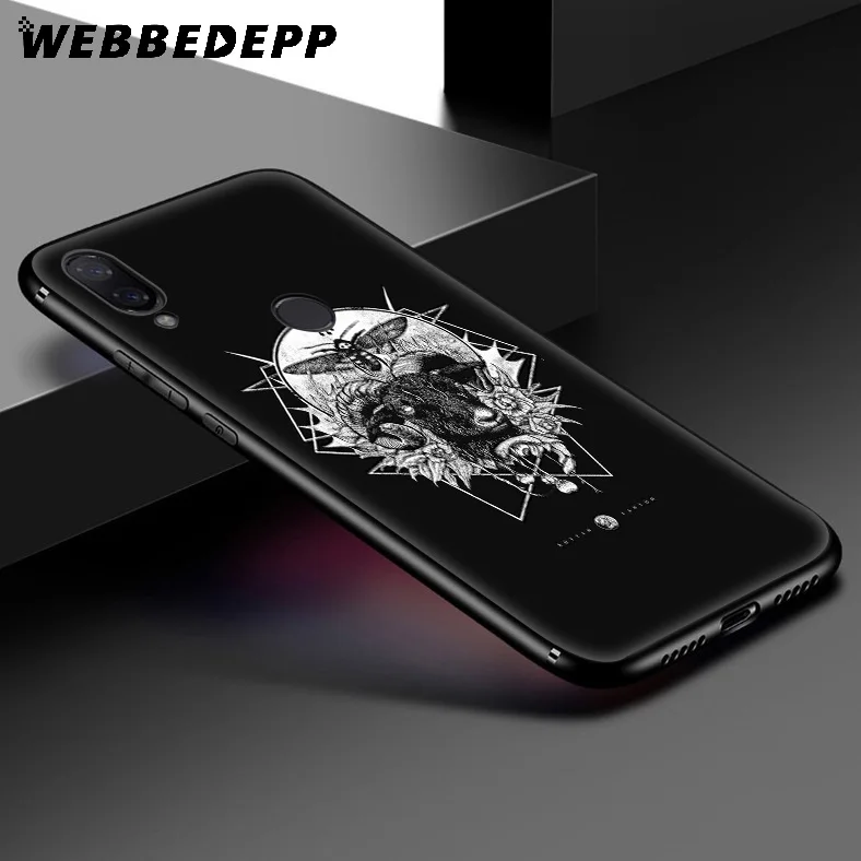 Мягкий чехол WEBBEDEPP Devil Satan для Xiaomi Redmi K20 7A 4A 4X 5 5A 6 6A S2 Note 8 4 7 Pro Plus Prime |