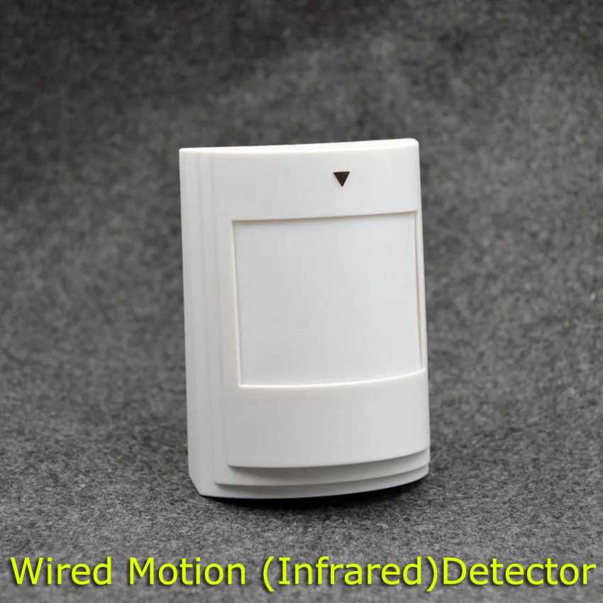 Проводной инфракрасный детектор движения PIR, для домашней охранной GSM сигнализации
