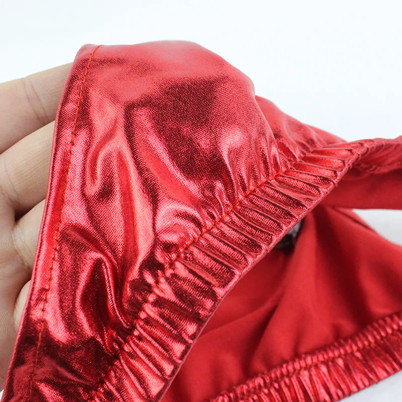 Женские Длинные трусики BEEGER из искусственной кожи нижнее белье для мастурбации с