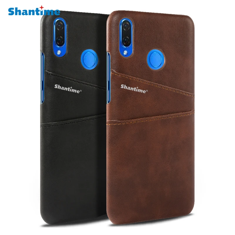 Чехол Кошелек из искусственной кожи для Huawei Y9 2019 чехол телефона P Smart деловой Nova 4 с