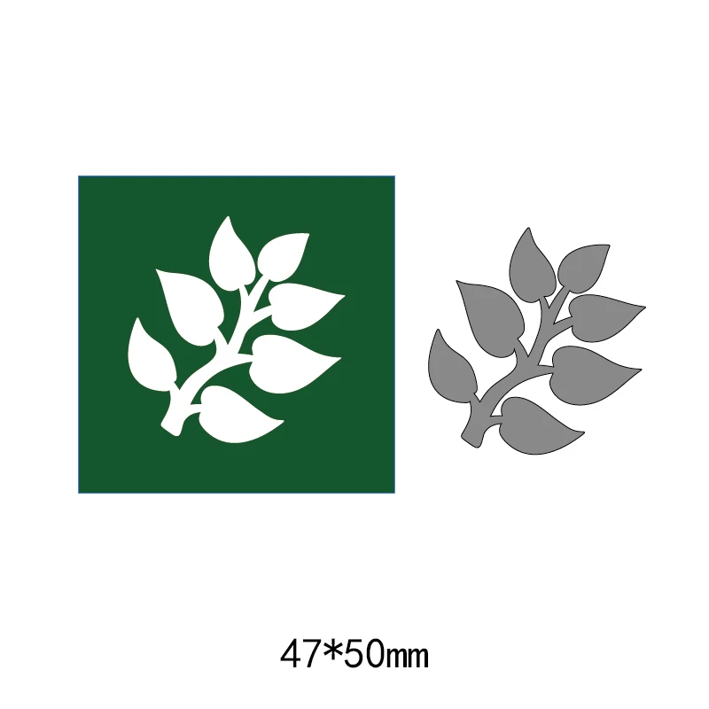 Cutting Dies Tree Leaves metal Steel Embossing Craft DIY Leaf Stencil For Metal Machine paper cardsNew 2018 Scrapbooking Die Cut | Дом и сад