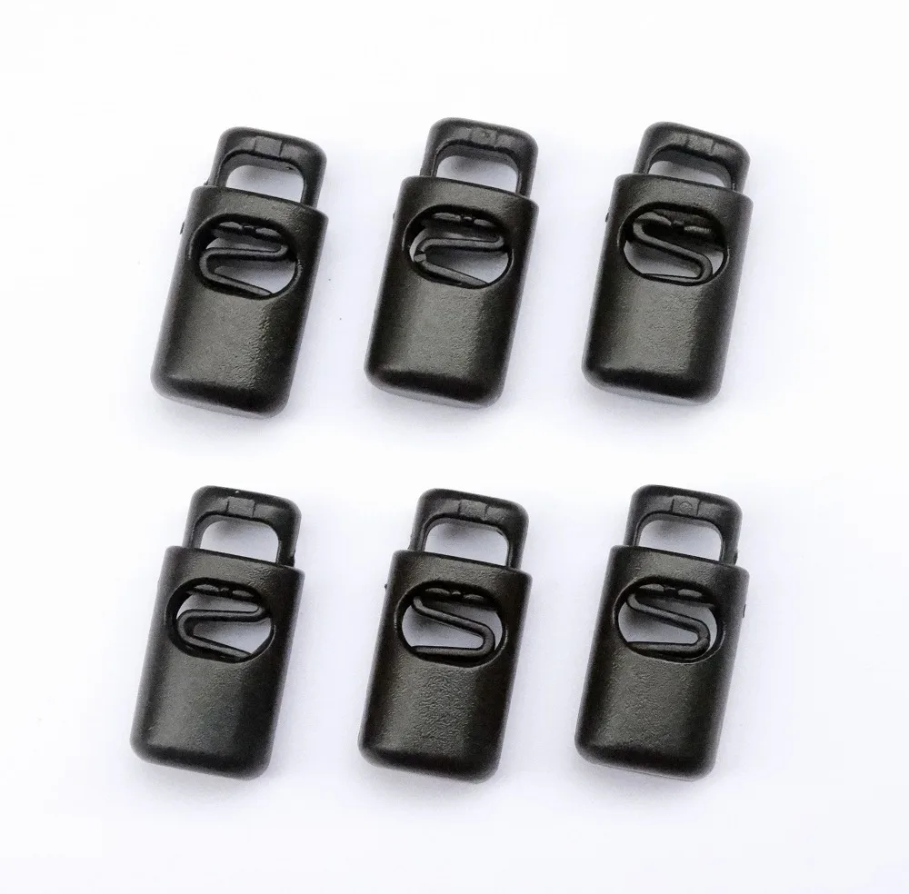 35 шт./лот черные пластиковые Пружинные фиксаторы с одним отверстием | Дом и сад