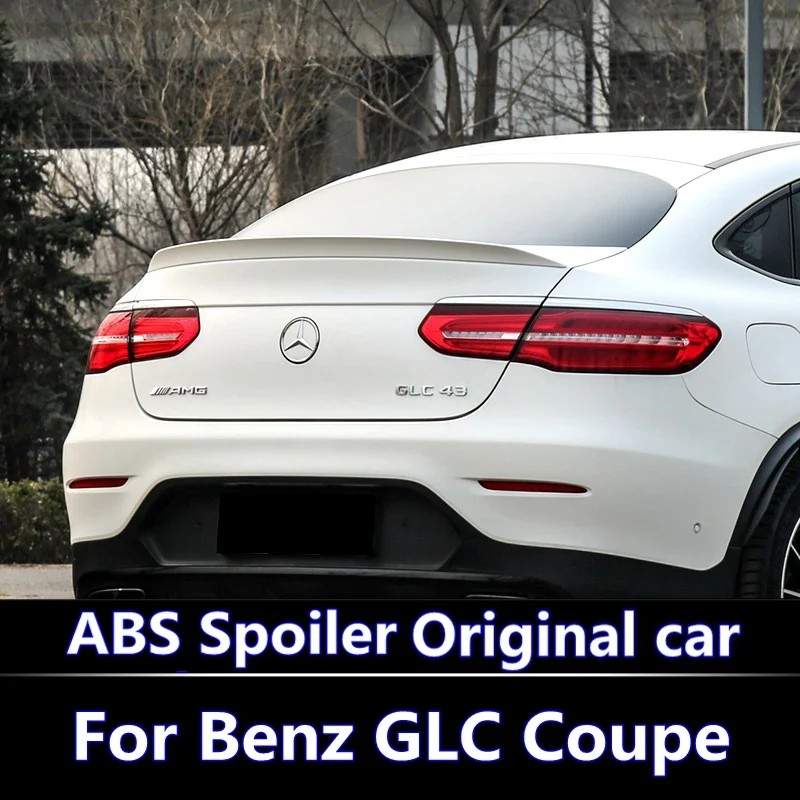 Спойлер для Mercedes GLC Class Coupe GLC300 GLC250-, спойлер для Benz GLC Coupe GLC43 GLC260, Спойлер ABS, задний спойлер для автомобиля