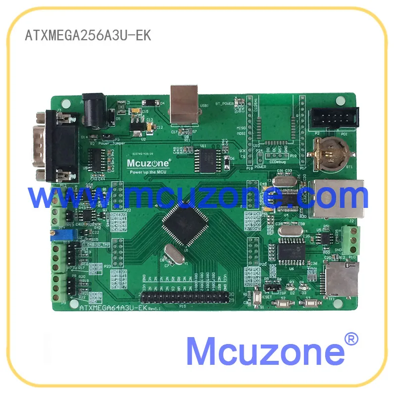 ATxmega256A3U EK макетная плата 12Bit ADC и DAC 7 USARTs PDI usb устройство XMEGA Ethernet CAN RTC XMEGA256A3U ATMEL|can
