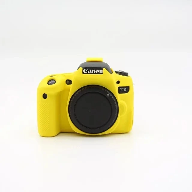 Мягкий силиконовый чехол для камеры защитный чехол для canon eos 77d резиновый чехол с отверстием для аккумулятора 77D сумка для камеры