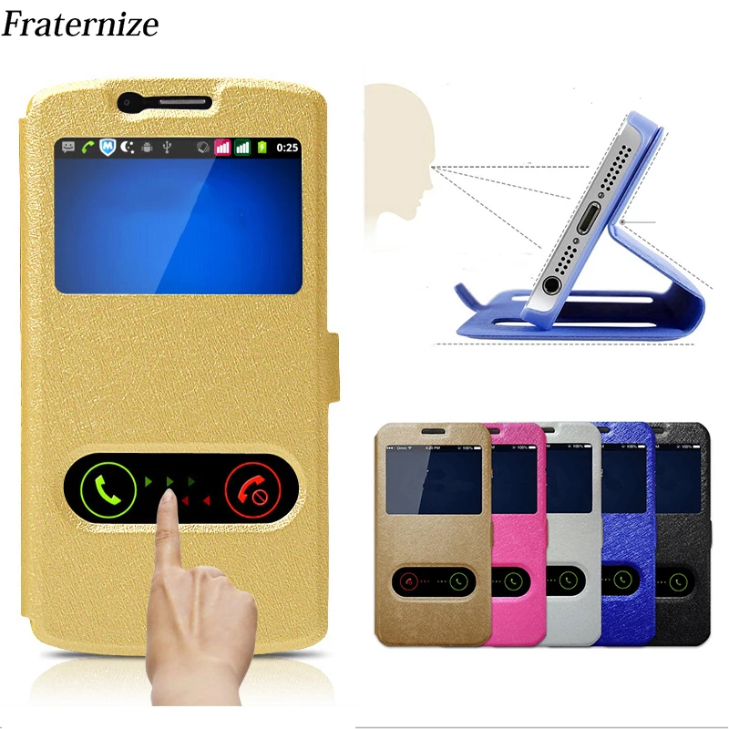 Кожаный флип чехол для LG V30 G3 G4 G5 G6 Mini Q6 Q8 X Power 2 Smart Window View Stand Back cover K3 K4 K8 K10 2017