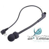 z tactical z040 microphone mic parts for comtac ii headset military hunting wargame airsoft headset accessory replacement