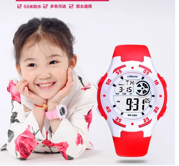 reloj Children 's Silicone electronic watch boys and girls outdoor sports waterproof clock Digital LED luminous jelly watches | Наручные