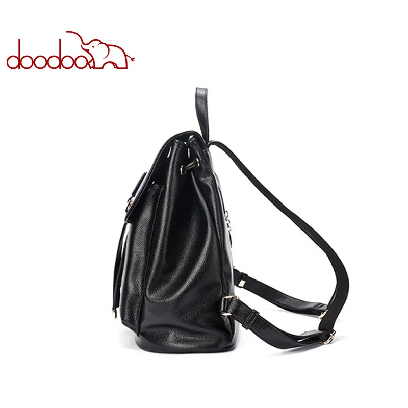 Рюкзак DOODOO Женский из искусственной кожи|fashion leather backpack|leather backpackleather fashion backpack |