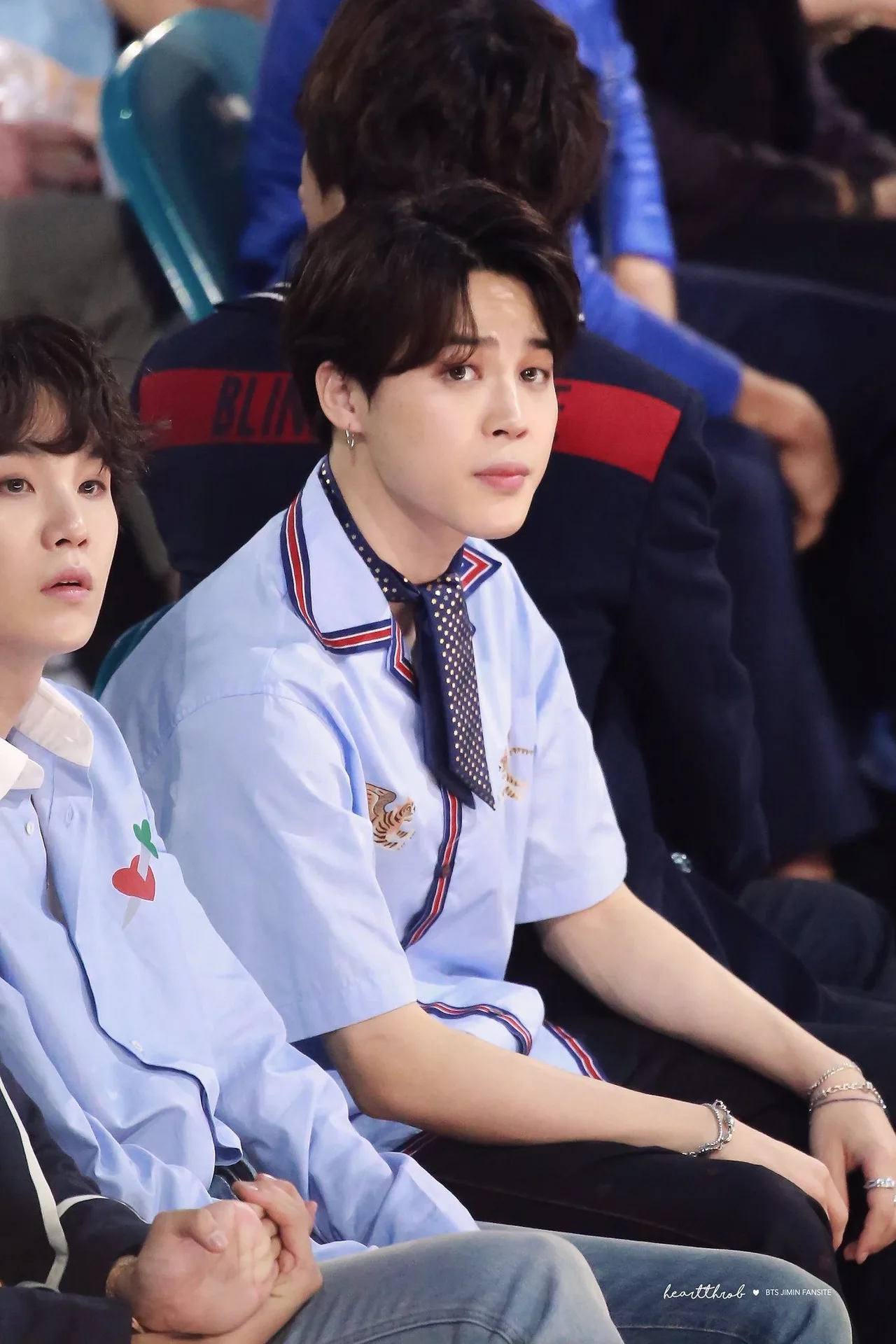 Kpop exo пуленепробиваемая Мужская рубашка на день рождения JIMIN синяя Корейская
