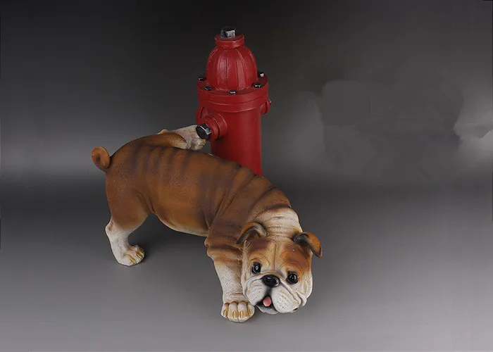 Новая творческая личность Очаровательная собака Английский бульдог забавная