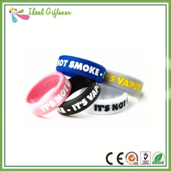 Индивидуальные Кольца из силиконового каучука прекрасный со словом рисунком