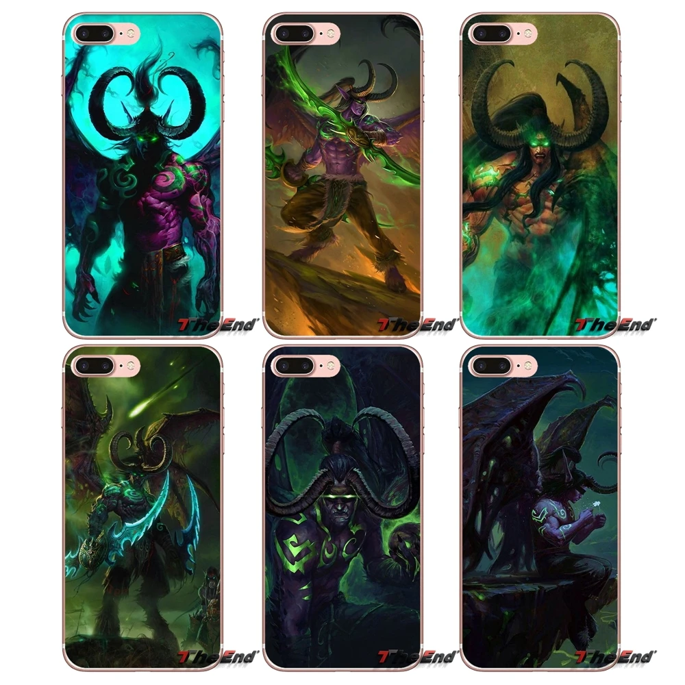 Illidan World of Warcraft WoW мягкий чехол для Xiaomi Redmi 4 3 3S Pro Mi3 Mi4 Mi4i Mi4C Mi5 Mi5S Mi Max Note 2 4|note 2|world warcraft