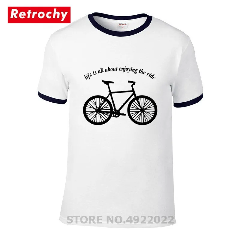 Футболка MTB Мужская креативного дизайна футболки для катания на велосипеде