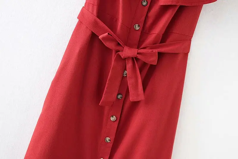 Новинка винтажное платье Heydress с оборками воротником-лодочкой и пуговицами
