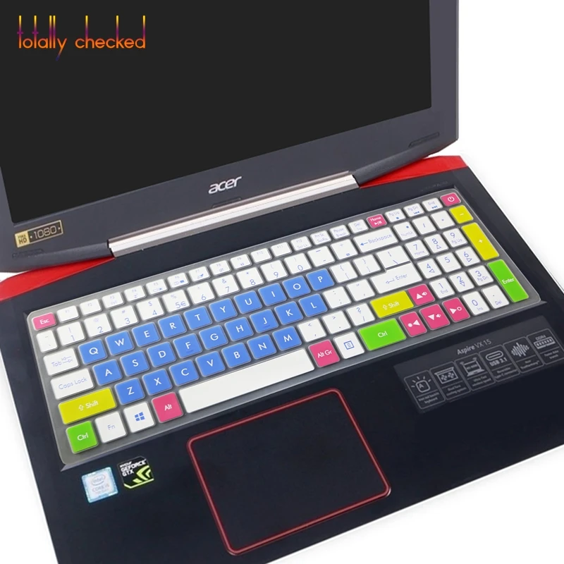 Защитный чехол для клавиатуры ноутбука Acer Predator Helios 300 Φ PH315 51 VX5 VX15 591G 592G 593G 15 6