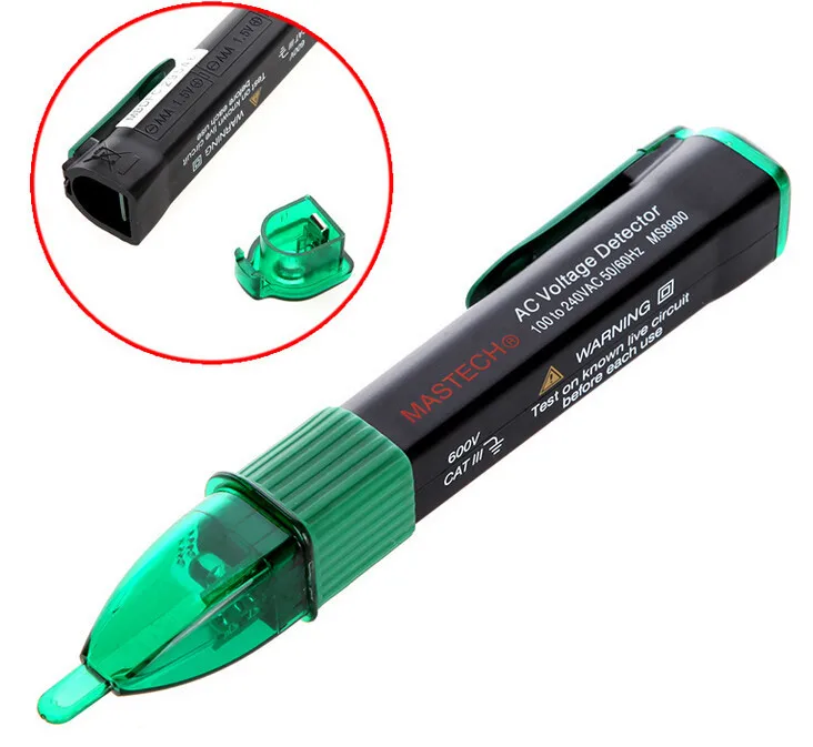 Mastech 100 V-240 V Бесконтактный AC тестер датчика детектора напряжения ручка MASTECH MS8900