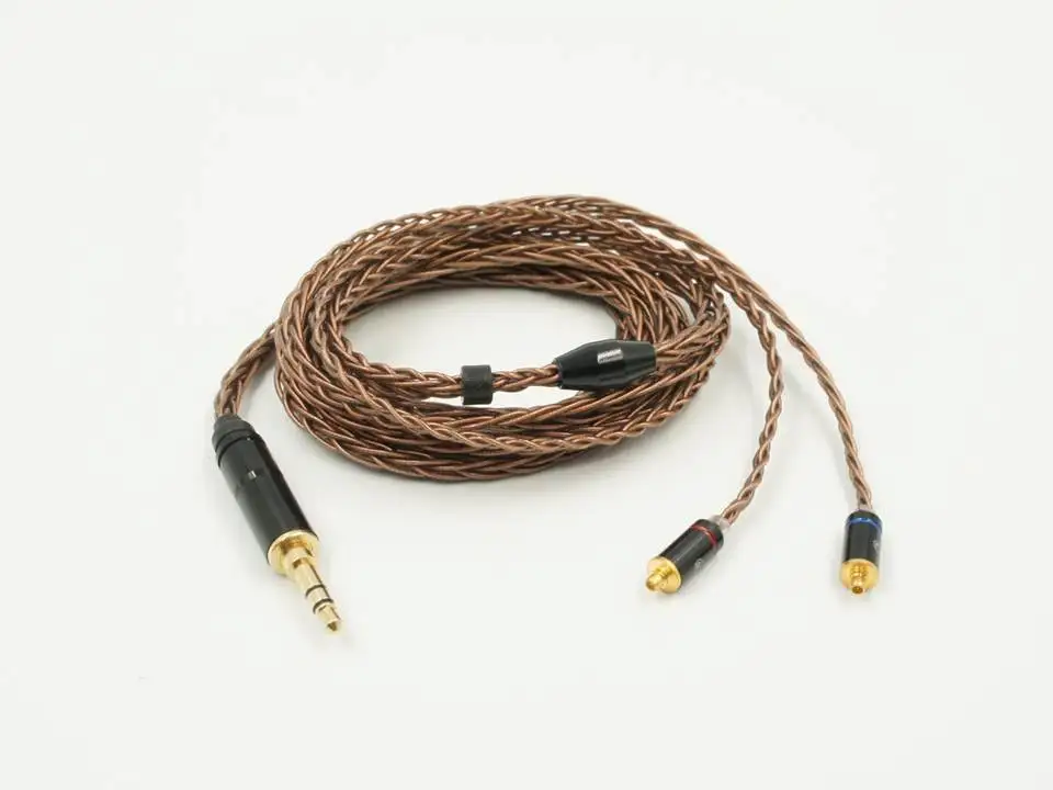Normal Edition LZ A4 A5 MMCX 8 Core 6N один Кристалл Медь наушники для аудиофилов IEMs Обновление кабель шнур для Shure LZ UE Westone DN2002 Fidue - Цвет: Normal Edition