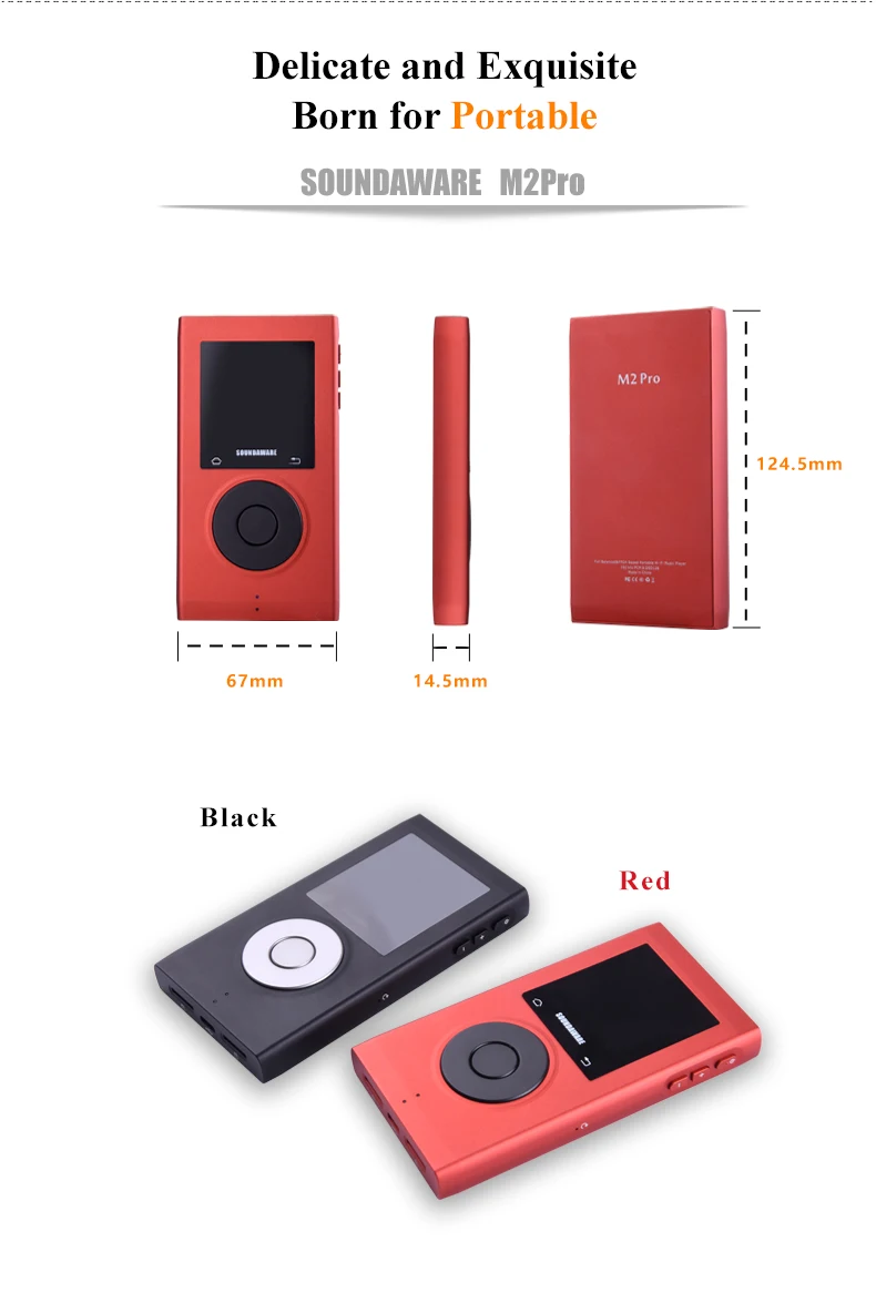Soundaware M2 Pro M2pro DAP Hi-res полный сбалансированный DSD Портативный Hifi музыкальный плеер MP3