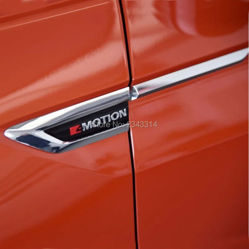 Для Volkswagen VW Tiguan Mk2 2016 2017 2018 4motion AWD автомобильный боковой двери крыло значок с