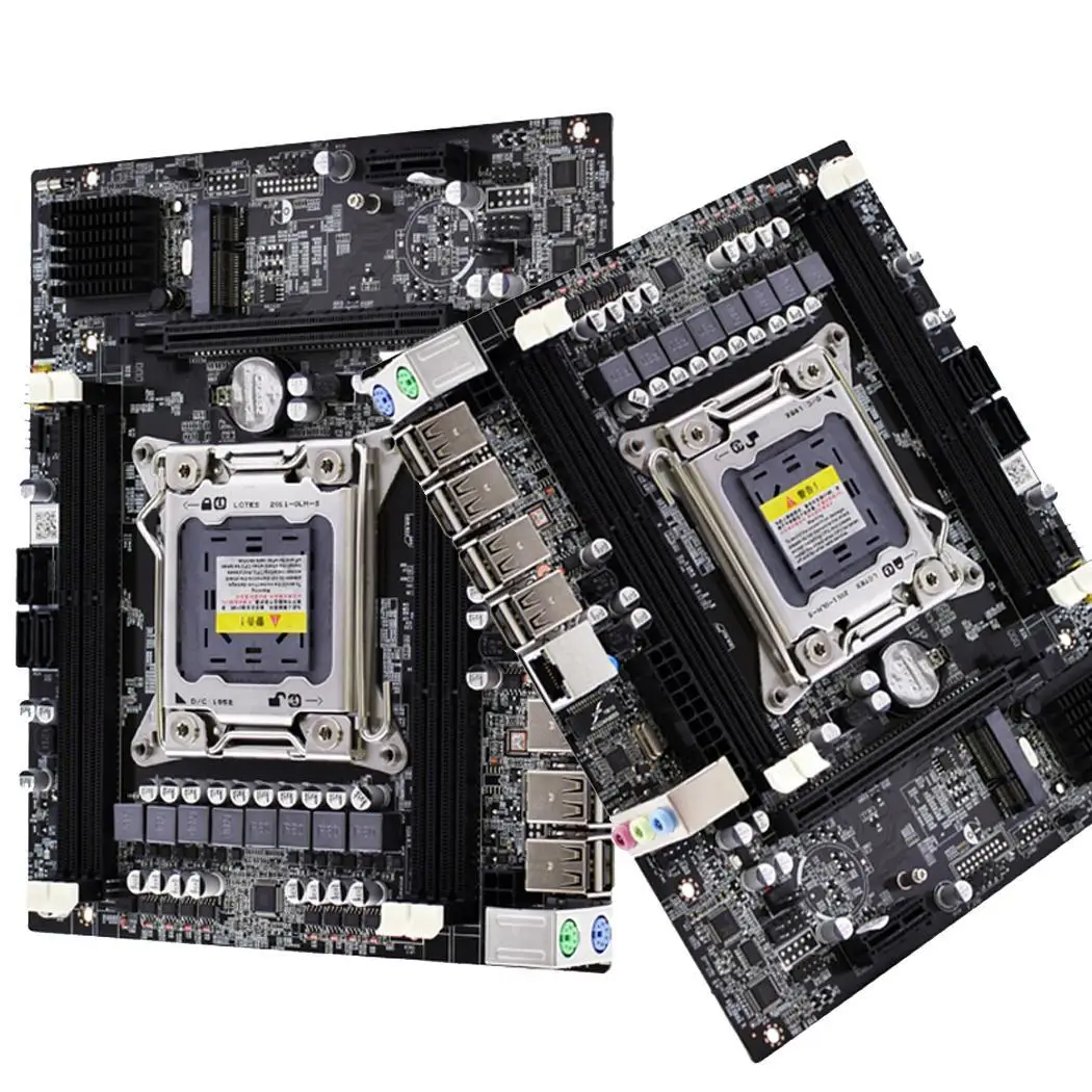 X79F настольные компьютеры материнская плата Sata 3 0 Usb процессор 2011 компьютер 4